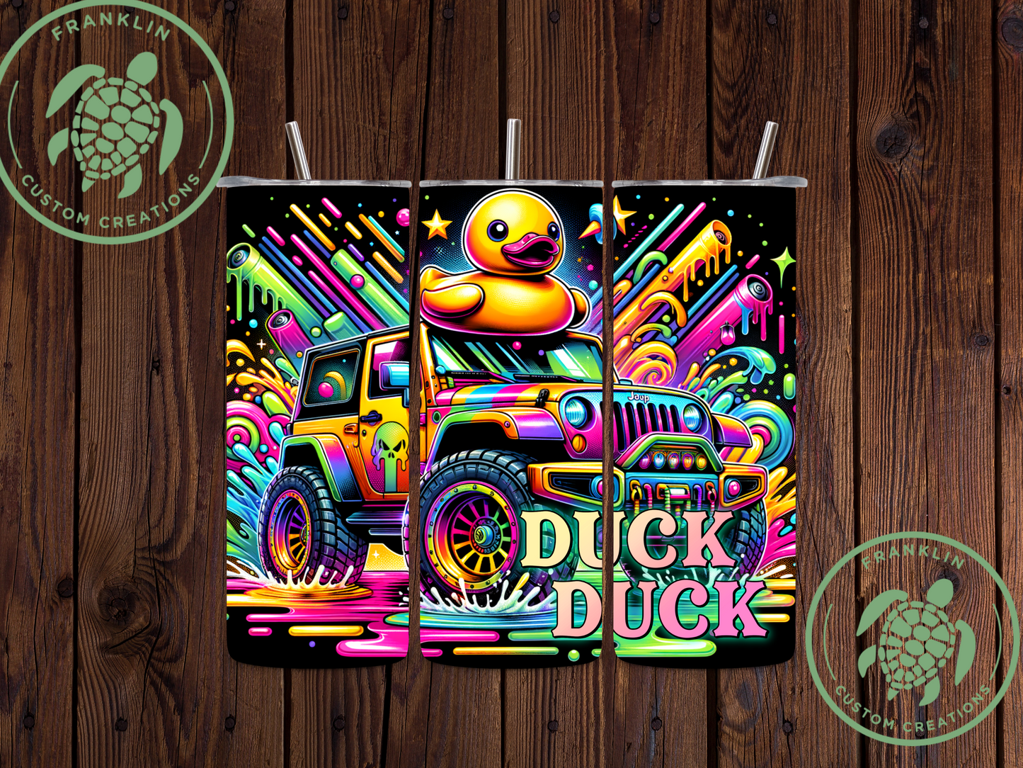 Duck Duck Jeep Tumbler