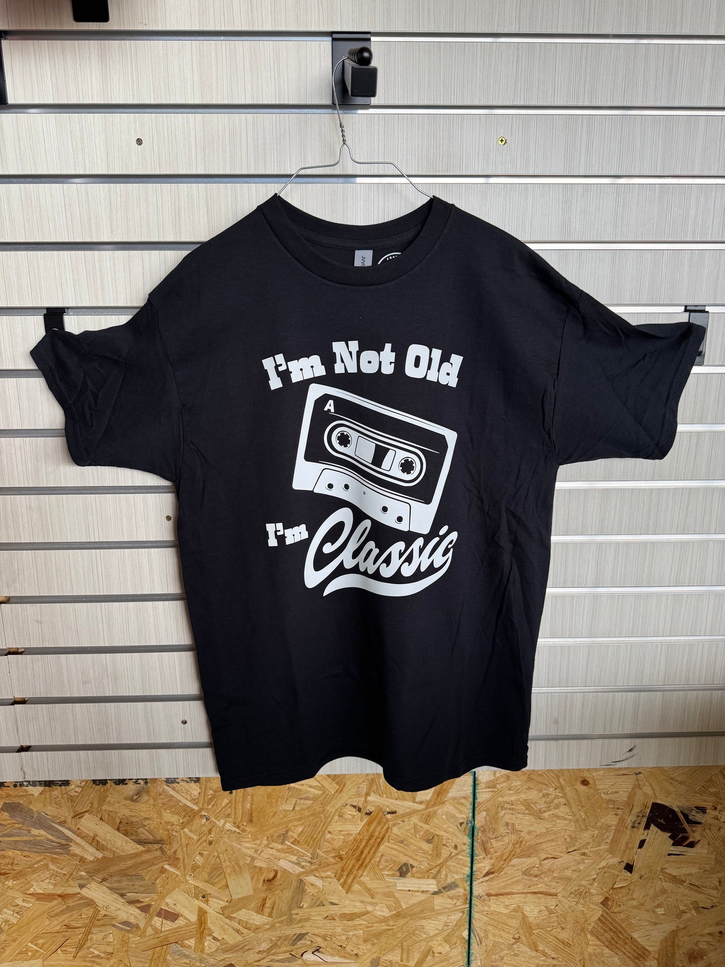 "I'm Not Old, I'm Classic" Cassette Tape T Shirt