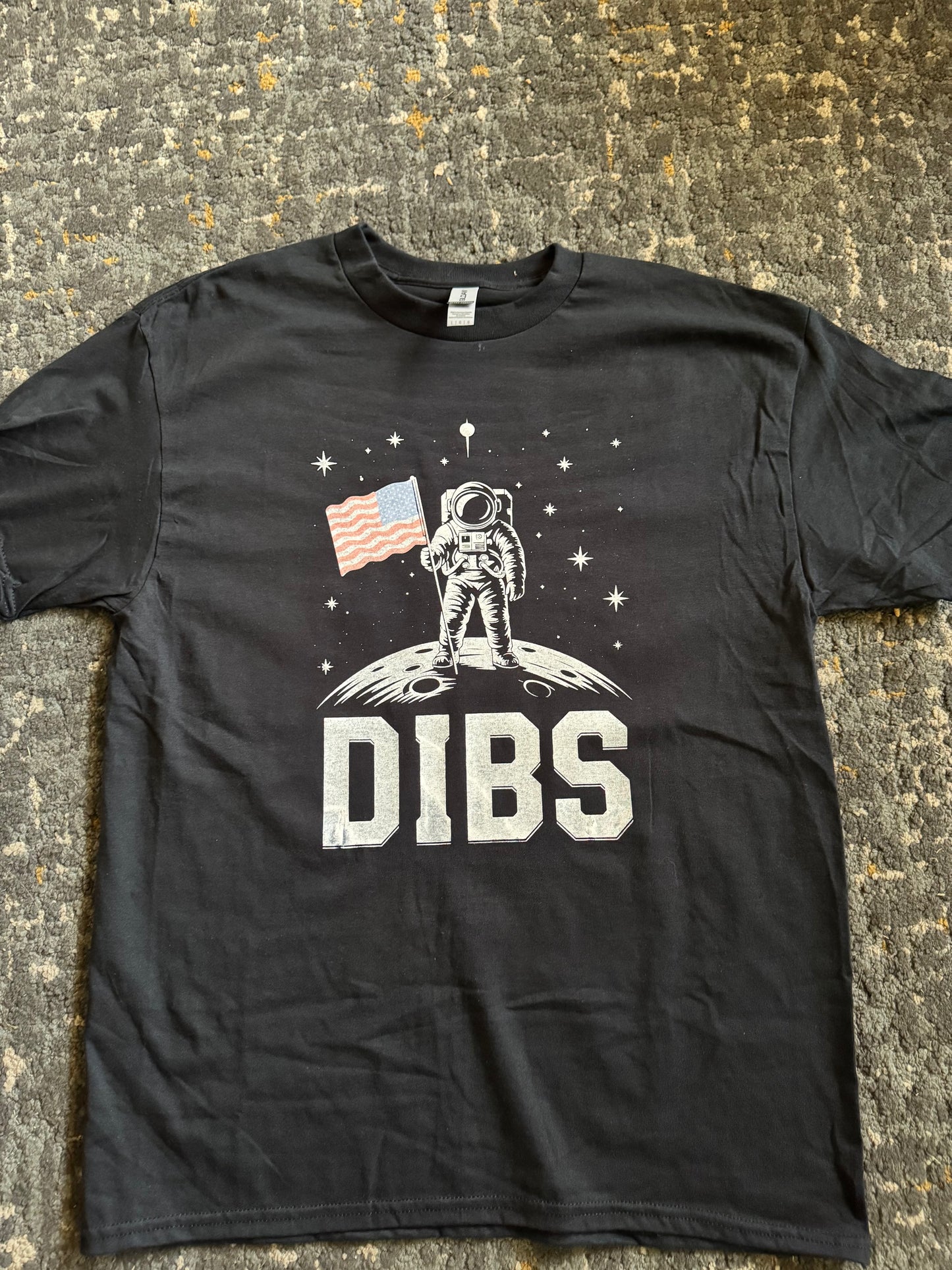 "DIBS" Moon Landing T Shirt