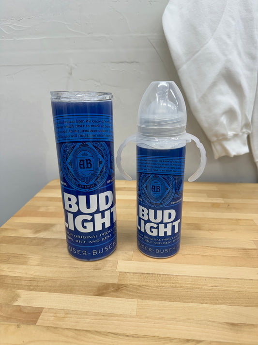 Daddy and Me Bud Light Set