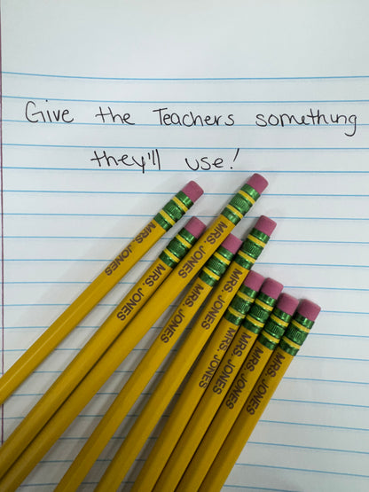 Personalized Ticonderoga #2 Pencils
