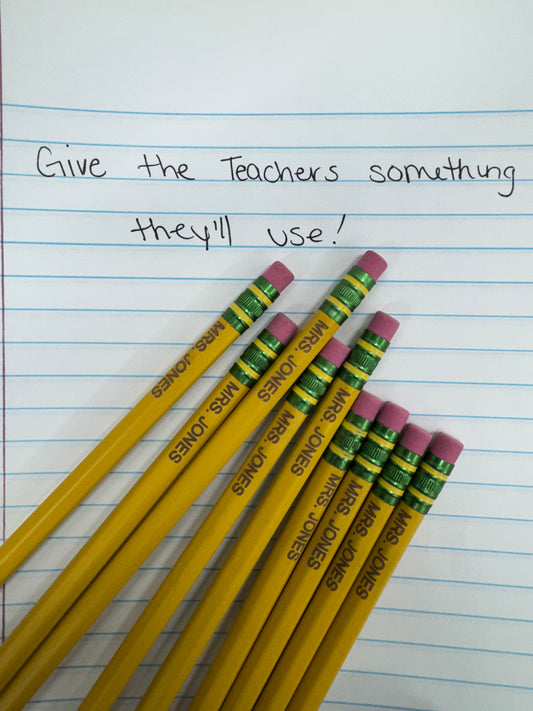Personalized Ticonderoga #2 Pencils