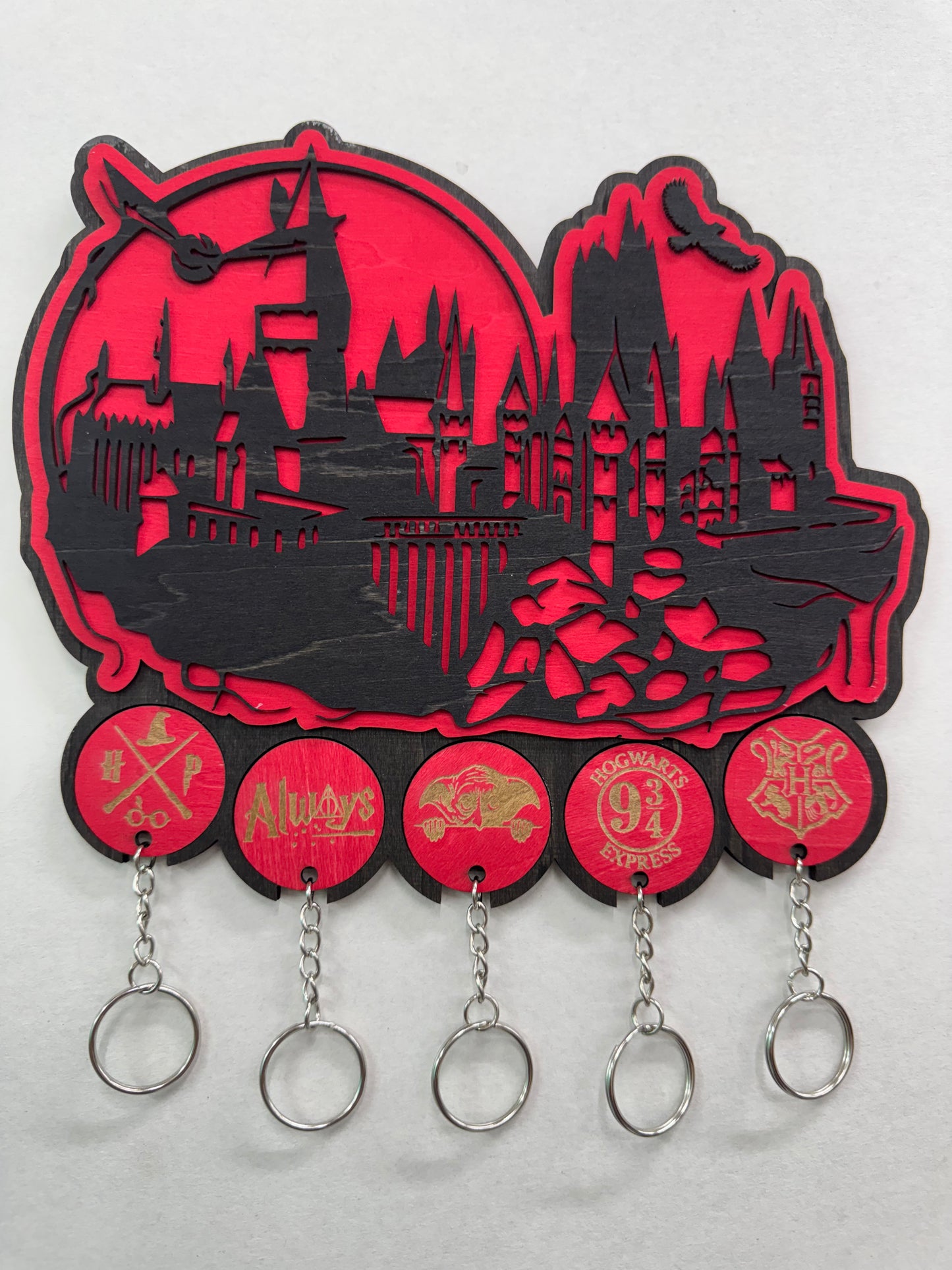 Harry Potter Inspired Key Rack