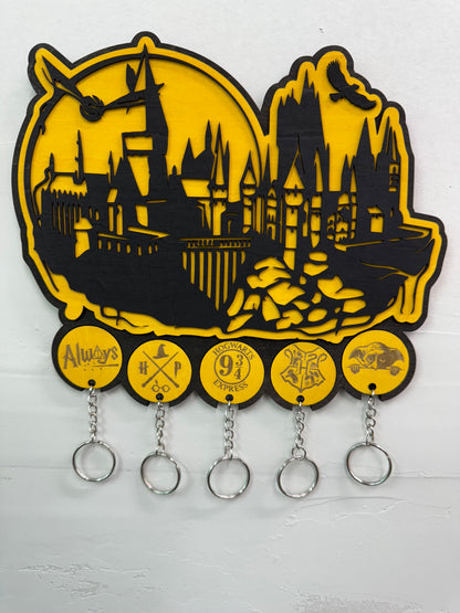 Harry Potter Inspired Key Rack
